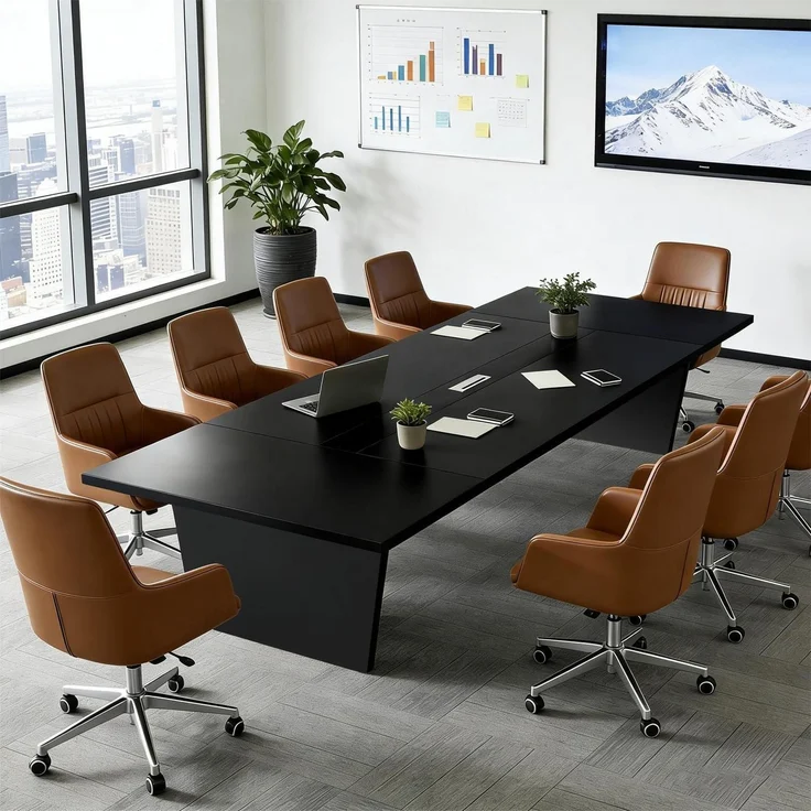 Konferenztisch Besprechungstisch Schreibtisch Büro 360*100*74cm I – Bild 1