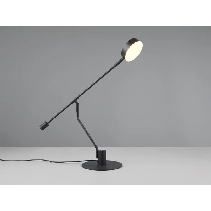 LED Schreibtischlampe MANDURO Schwarz, dimmbar & Tageslicht, 64cm groß – Bild 8