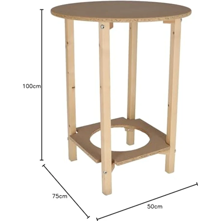 Mueblear Aranaz 21010 Couchtisch Gazte Kiefer, 100x75 cm – Bild 4
