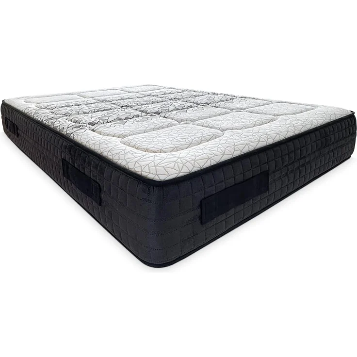 DUÉRMETE ONLINE ETNA Premium viskoelastische Matratze, Höhe 29 cm, optimaler Komfort, Anti-Milben und hypoallergen, Thermoregulierend, Viscogel, 150x190 cm – Bild 1