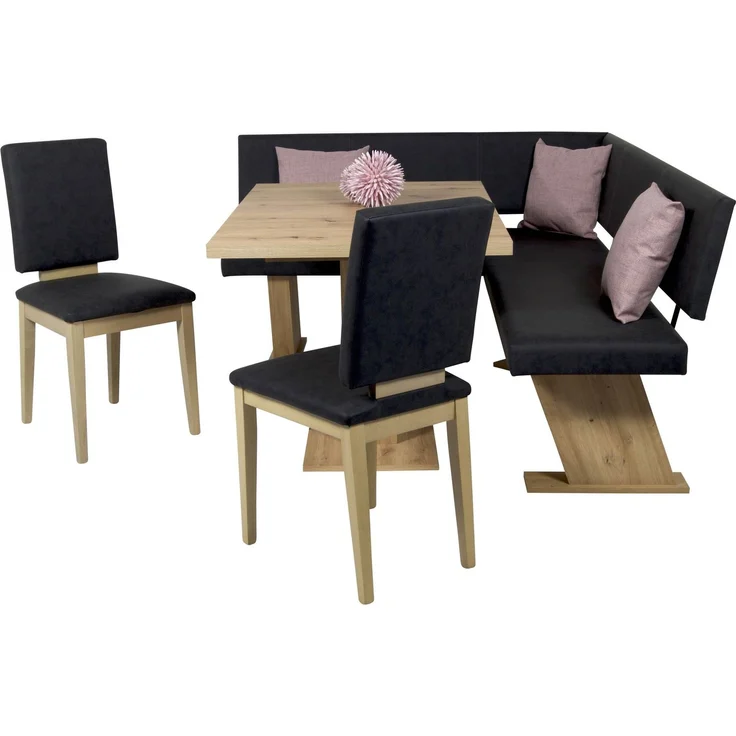 MSZ Design Eckbank Eckbankgruppe Essgruppe VERONA 150 x 181 cm Artisan Eiche – Bild 3