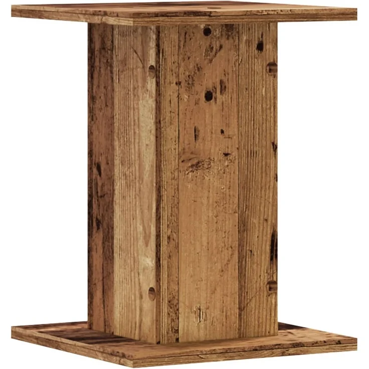 vidaXL Pflanzenständer 2 Stk. Altholz-Optik 30x30x40 cm Holzwerkstoff 3307853 – Bild 5