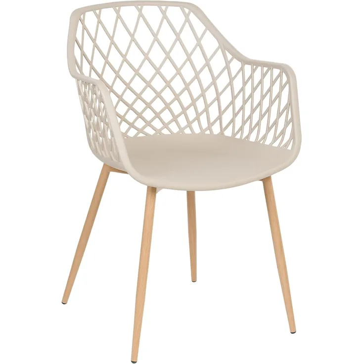 Esszimmerstuhl 2er Set NASHUA Beige