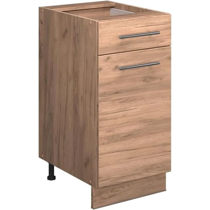 Küchenunterschrank Fame-Line Goldkraft Eiche 40 cm , AP Eiche Vicco – Bild 1
