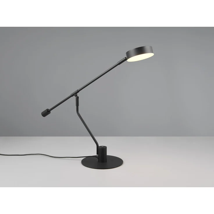 LED Schreibtischlampe MANDURO Schwarz, dimmbar & Tageslicht, 64cm groß – Bild 3