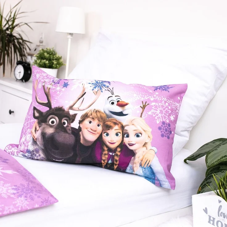 Disney Frozen Kinder-Bettwäsche aus Baumwolle, 100 x 135 cm / 40 x 60 cm – Bild 5