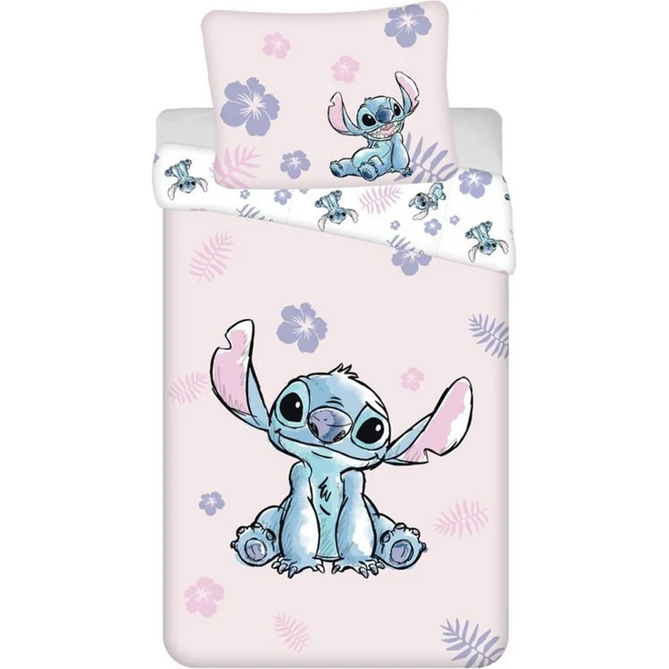 Disney Lilo & Stitch Bettwäsche aus Baumwolle 140x200 cm Bettbezug mit 70x90 cm Kissenbezug – Bild 5