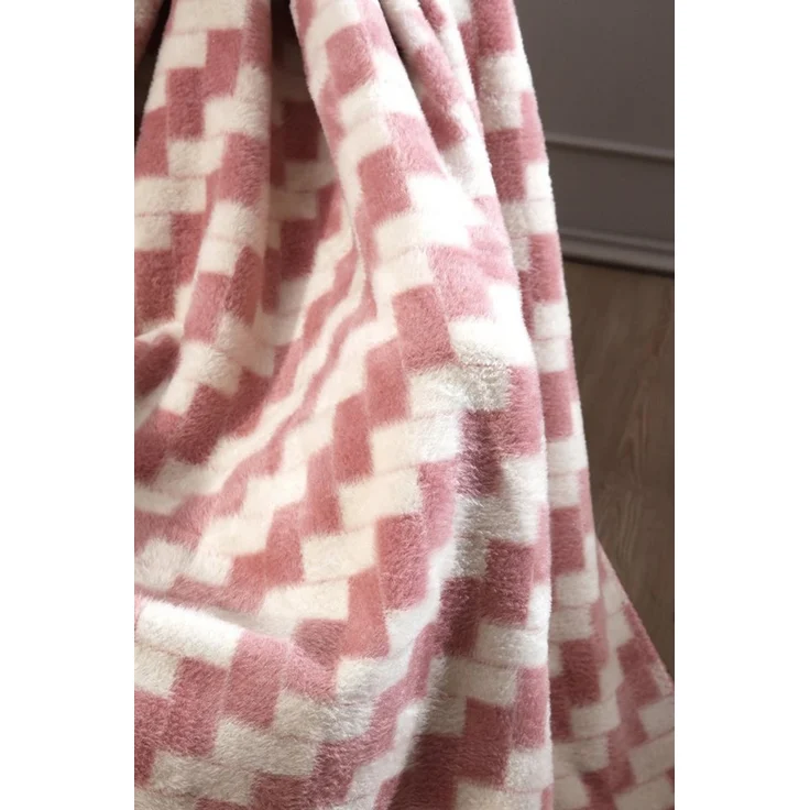 Wohndecke Wohndecke - 4 Jahreszeiten -160x200 cm / Sofadecke / Schlafdecke, livessa, Soft-Touch-Gefühl / 50% Baumwolle, 45% Acryl, 5% Polyester / 1650g – Bild 4