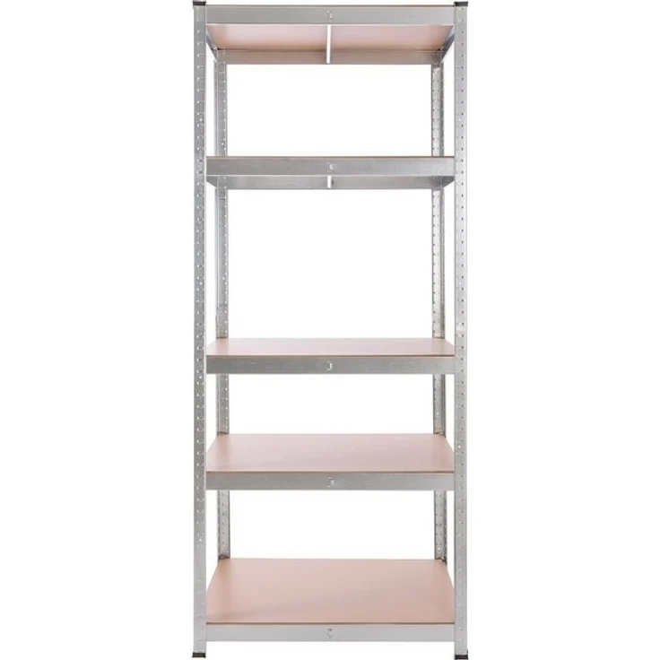 Arebos Schwerlastregal 180 x 75 x 45 cm 875 kg Steckregal Kellerragl Lagerregal – Bild 4