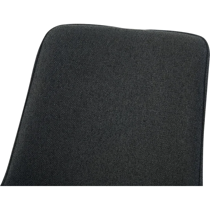Drehstuhl 2er Set Rio Stühle in Anthrazit - gemütliches Design - B/H/T: 52x85x61 cm – Bild 11