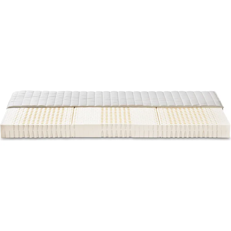 Lonsberg Madras Select Naturlatex-Matratze, Bezug Organic unversteppt