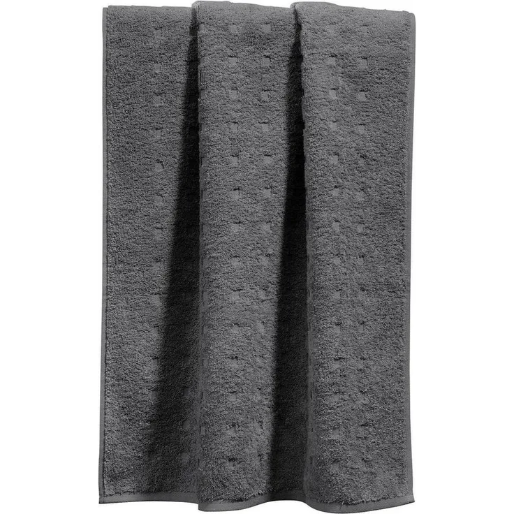 Möve Duschtuch Duschtuch "Quadretti", Frottier (1-St), Walk-Frottier Uni