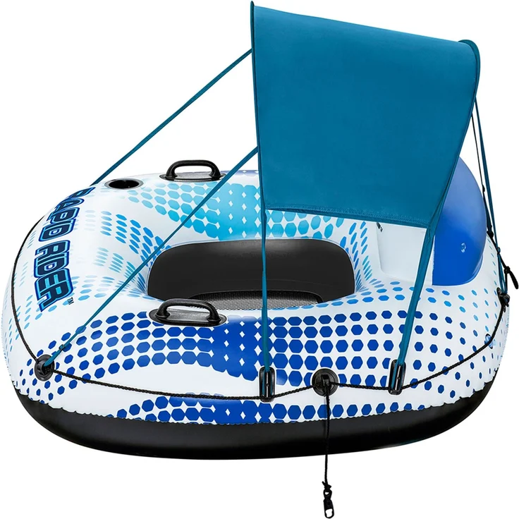 Bestway Schwimmring 123 x 123 x 51 cm Rapid Rider | mit Sonnendach – Bild 6