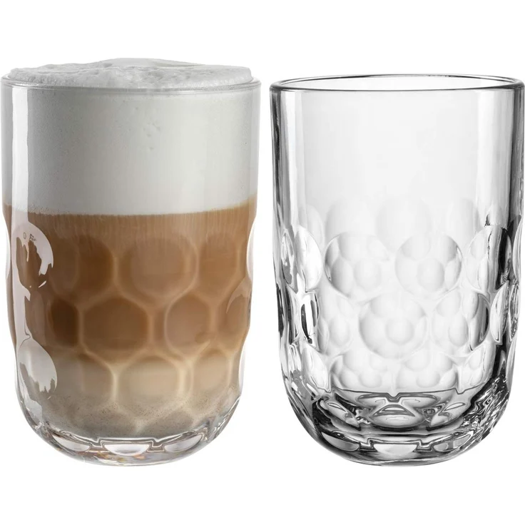 Leonardo GOCCE Latte Macchiato Glas (1) 390 ml 2er Set – Bild 1