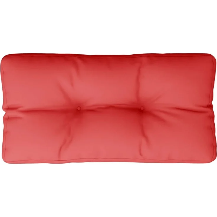 vidaXL Palettenkissen Rot 80x40x12 cm Stoff 360607 – Bild 1