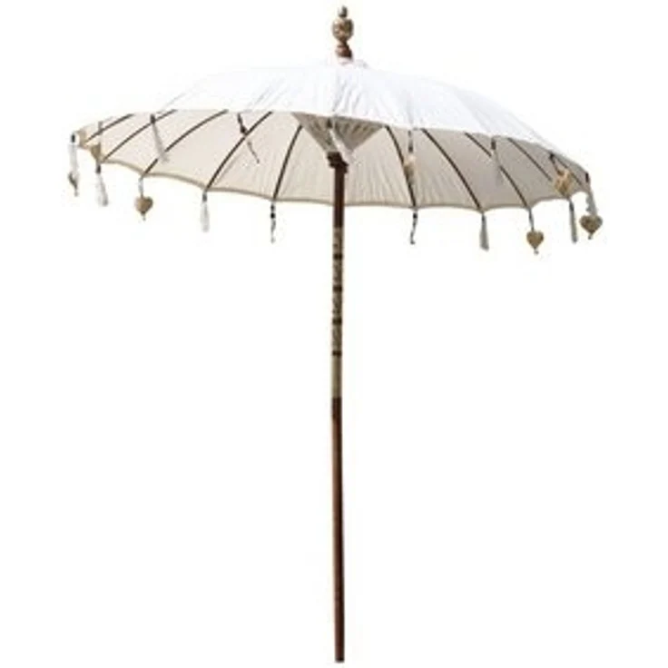 Oriental Galerie Sonnenschirm Balinesische Sonnenschirme Variante 180 cm Ø – Bild 5