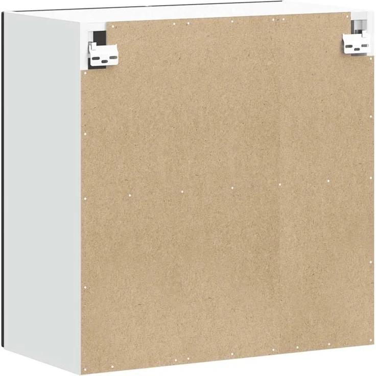 vidaXL Küchen-Hängeschrank Lucca Schwarz Holzwerkstoff 853818 – Bild 7