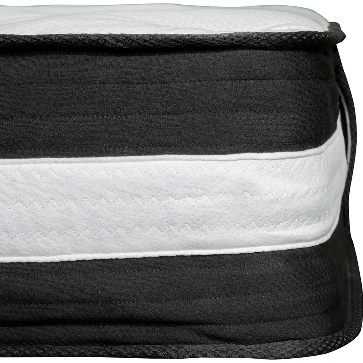 Flash Furniture Hybrid-Taschenfederkernmatratze – Mittelfeste Schaumstoff Matratze für erholsamen Schlaf – Hochwertige Matratze in Doppelgröße – 160 x 200 x 30 cm – Weiß – Bild 14