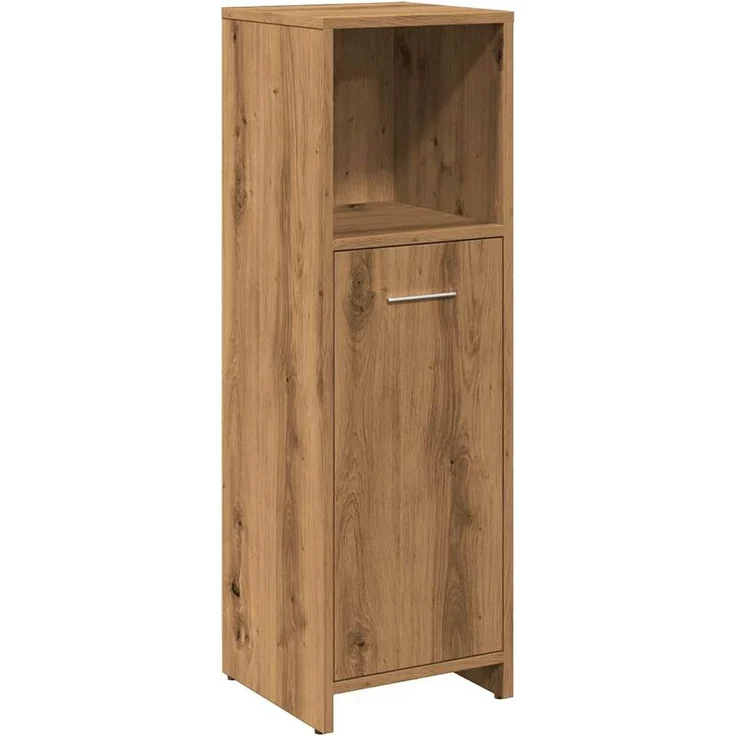 vidaXL Badschrank Artisan-Eiche 30x30x95 cm Holzwerkstoff 856034 – Bild 1
