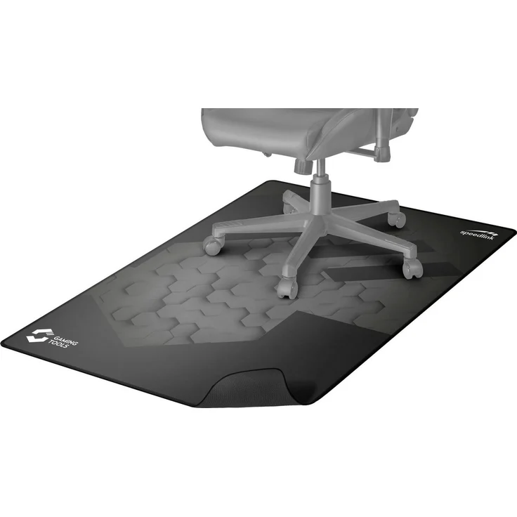 Speedlink Bodenschutzmatte GROUNID Floorpad 2mm, grau, Fußbodenschutz, Unterlage, textile Oberfläche, Anti-Rutsch – Bild 5