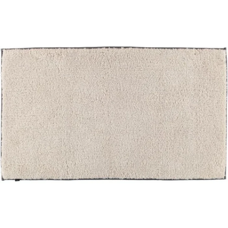 Cawö Badematte Badteppich Frame Uni Travertin (60x100 cm) – Bild 5