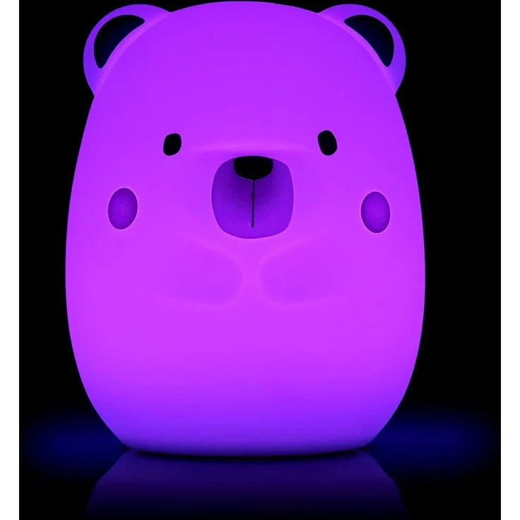 Jané Yum Bear Big, tragbares Nachtlicht, Teddybärform, zwei Lichtprogramme, Größe L – Bild 7