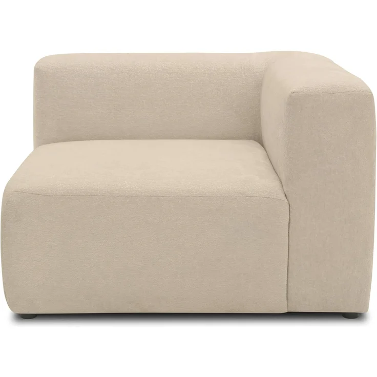 DOMO. collection Ecksessel 800013, Sessel, quadratisch mit gepolsterte Rückenlehne, Modul-Element, Sofa, Polsterecke, Eckcouch, Polstergarnitur 108 x 108 x 69 (BxTxH), beige – Bild 4
