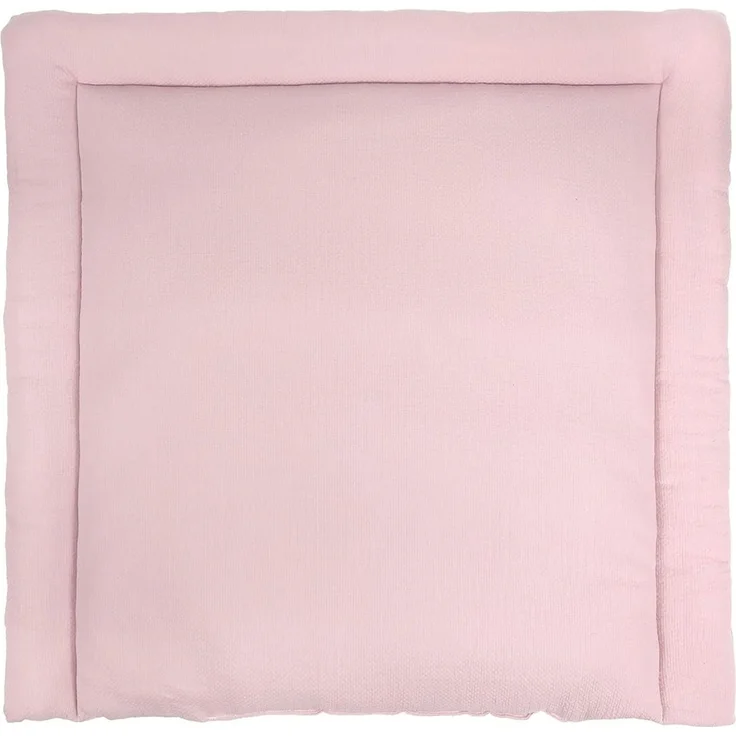 KraftKids Wickelauflage in Doppelkrepp Rosa, Wickelunterlage 78x78 cm (BxT), Wickelkissen – Bild 1