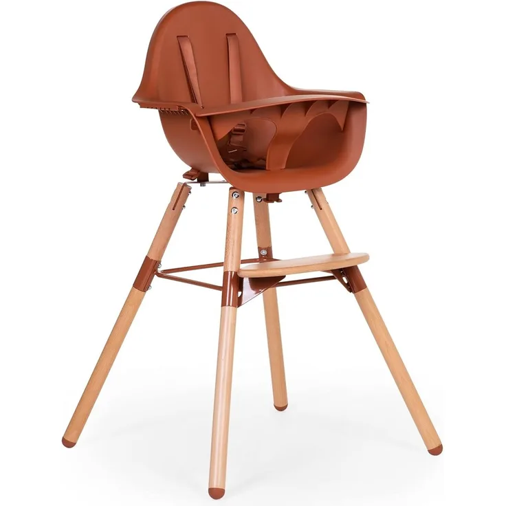 Childhome Evolu 2-in-1-Kinderstuhl Natur / Rost Br
