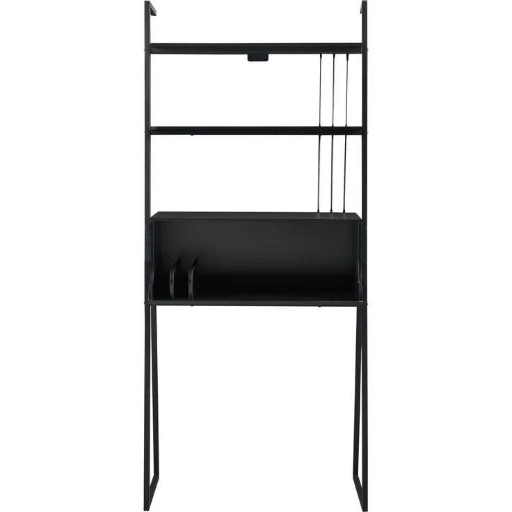 Möbelset Storfjord 2-tlg. 1x Schreibtisch, 1 TV Schrank [en. casa] – Bild 4