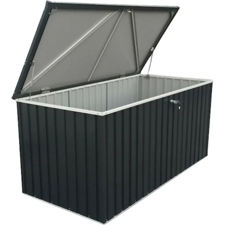 VCM Kissenbox Duramax Gerätebox 921173 Anthrazit 195 x 91 x 94 cm – Bild 1