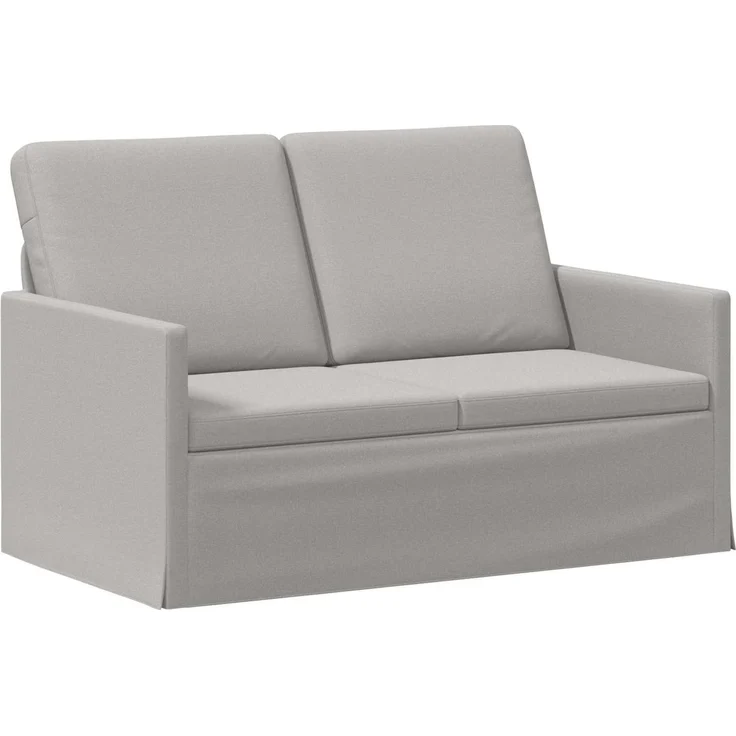 vidaXL 2-Sitzer Sofa Wolkengrau 130 x 81 x 82 cm Stoff 42041053 – Bild 1