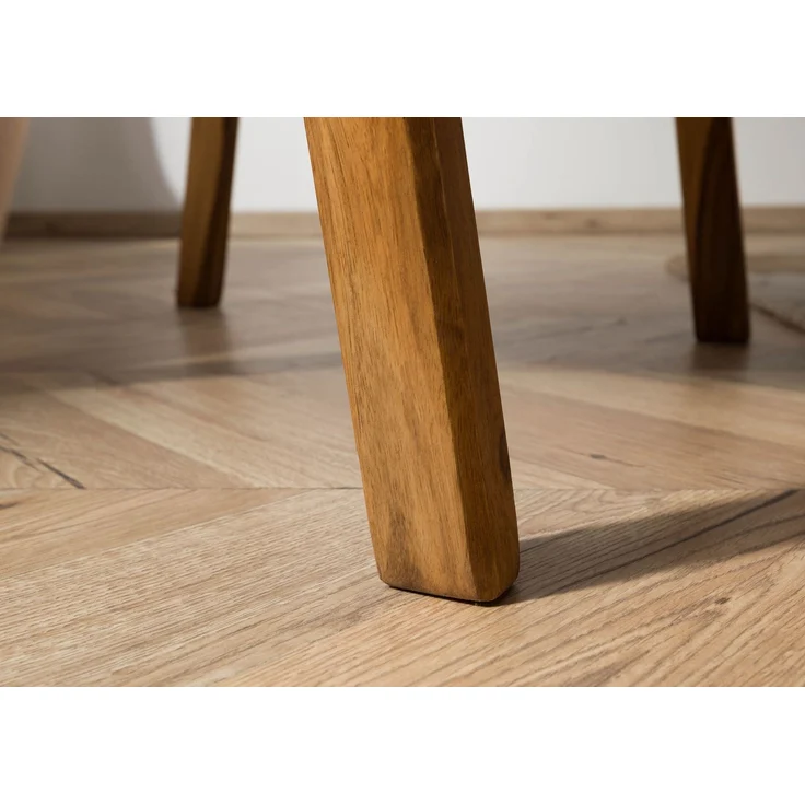 Stuhl Sheesham 45x51x76 braun lackiert ANCONA #100 – Bild 7