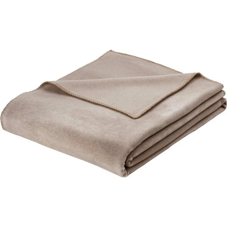 Estella Premium Fleecedecke 160x200cm Trevi 8603 800 - kiesel – Bild 4