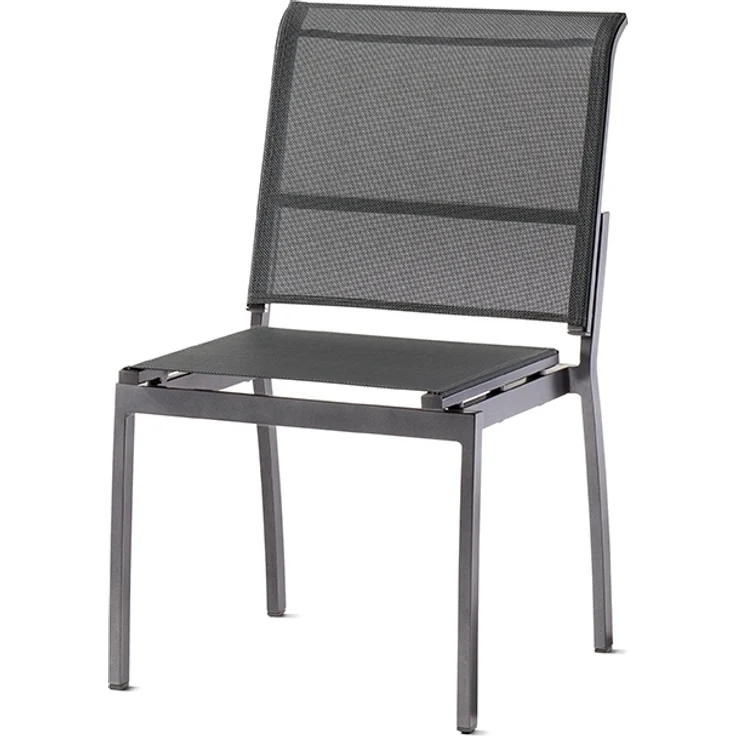 Sieger Malaga Mittelteil mit Polyesterbeschichtung, Aluminium Silbergrau, 65,5 x 92 x 55,5 – Bild 1