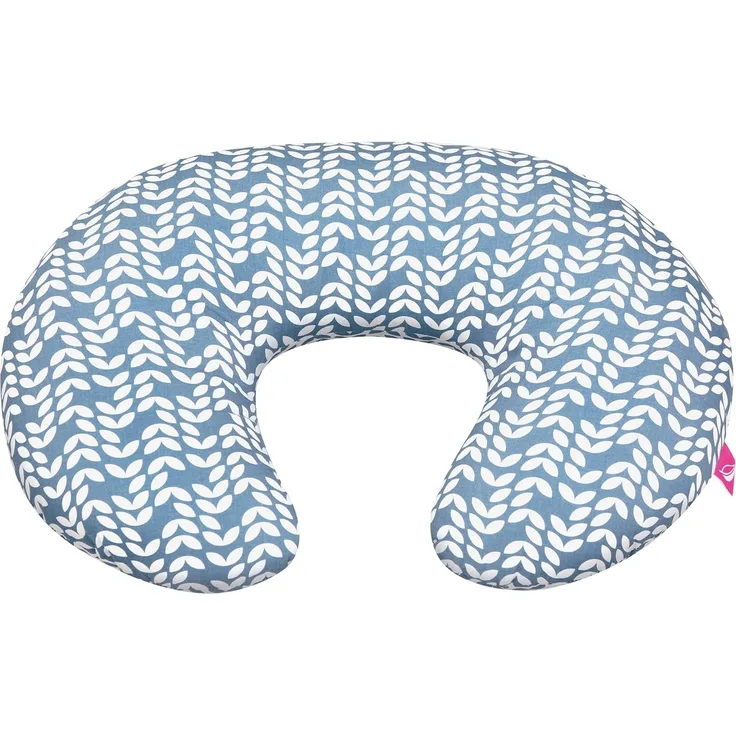 Motherhood Stillkissen Basic, abnehmbarer Bezug, ergonomisch geformt, 100% Baumwolle, Stillkissen klein, Stilkissen Baby