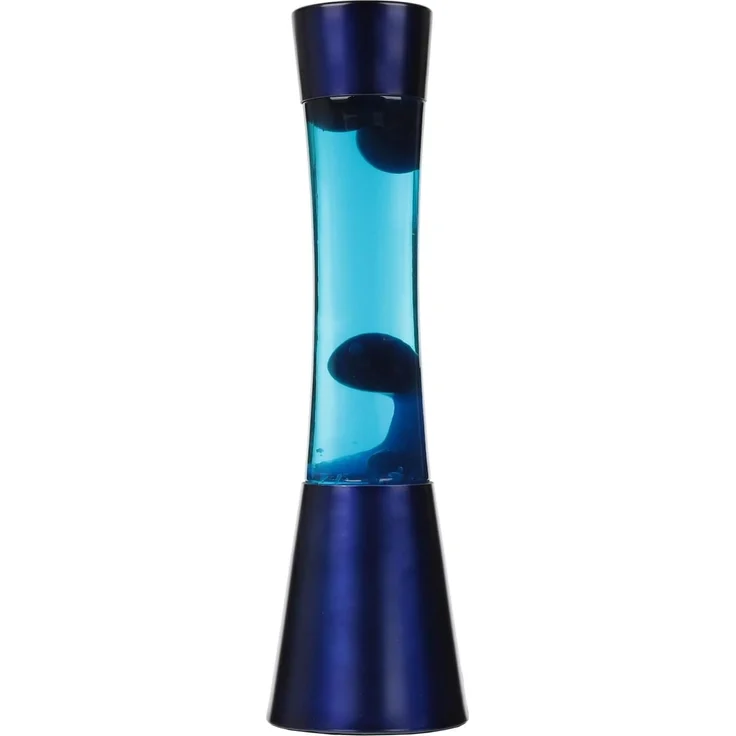Licht-Erlebnisse Lavalampe RINGO, Warmweiß, Retro Lampe Blau Pink inkl. G9 Leuchtmittel Tischleuchte – Bild 6