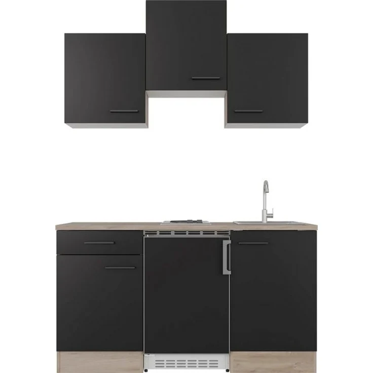 Flex-Well Küchenzeile Capri, mit E-Geräten, Gesamtbreite 150,5 cm, in weiten Farben erhältlich – Bild 4