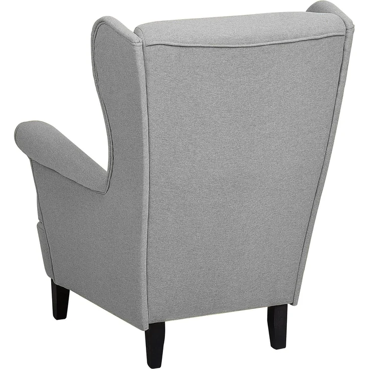 Sessel Polsterbezug grau ABSON – Bild 6