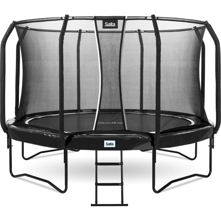 SALTA Trampolin 'First Class' inkl. Netz und Leiter, schwarz, Ø 305 cm – Bild 1