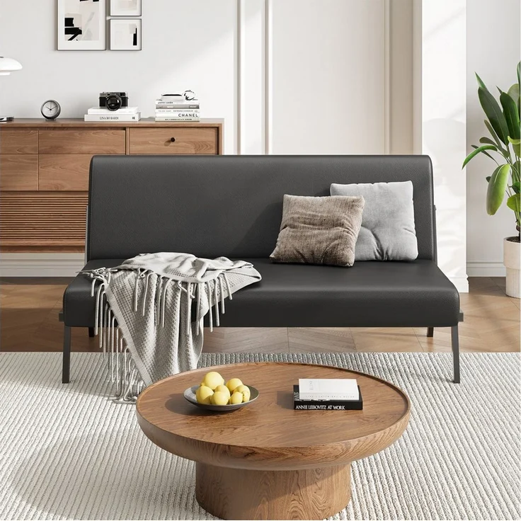 Dripex Sofa Sofa 2 Sitzer Stoffsofa Modern mit Metallrahmen 112 x 75 x 68 cm – Bild 3