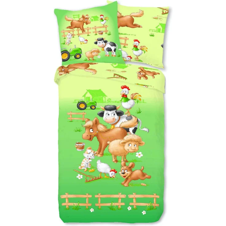 Farm Bettwäsche Digitaldruck ESPiCO Sleep and Dream 135 x 200 + 80 x 80 cm – Bild 1