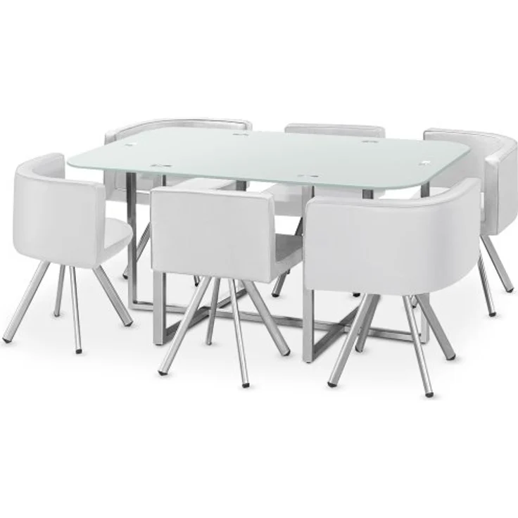 Mosaik Essgruppe XL Weiß – Bild 1
