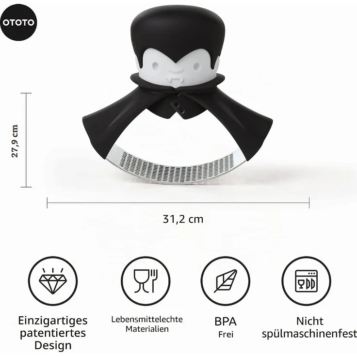 OTOTO Rockula Knoblauchpresse – Bild 5