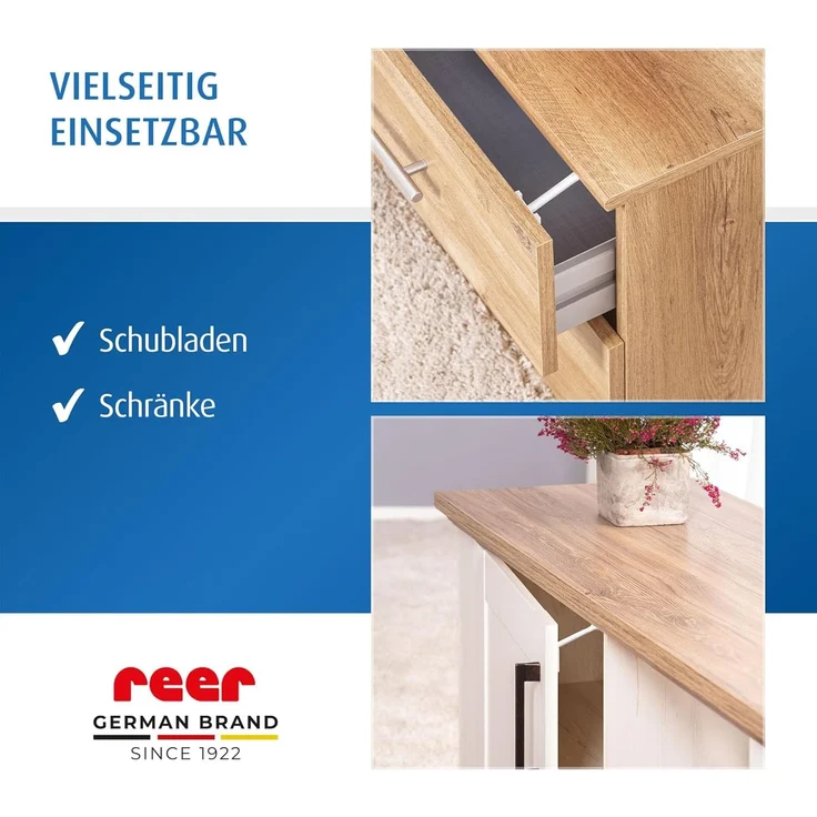 Reer Schubladensicherung Vorteilspack 8 Stück – Bild 8
