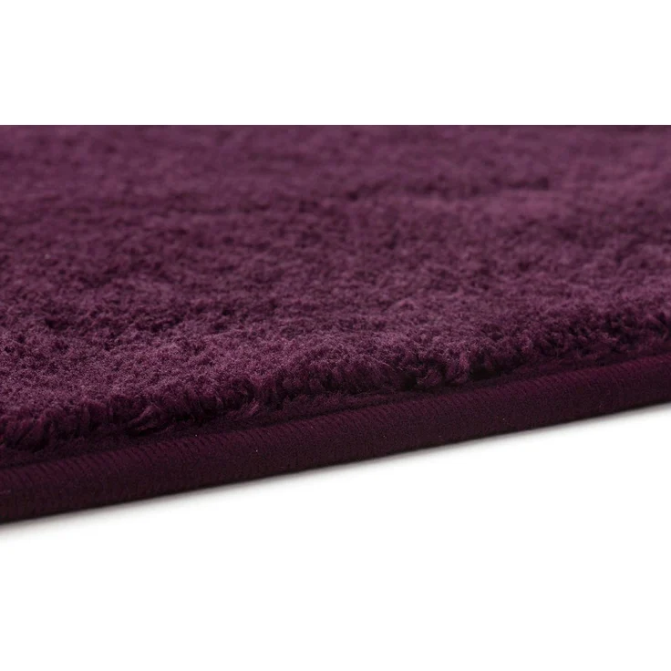 Gözze - Premium Rutschfester Badteppich, RIO, 100% Microfaser, 50x70 cm - Beere – Bild 3