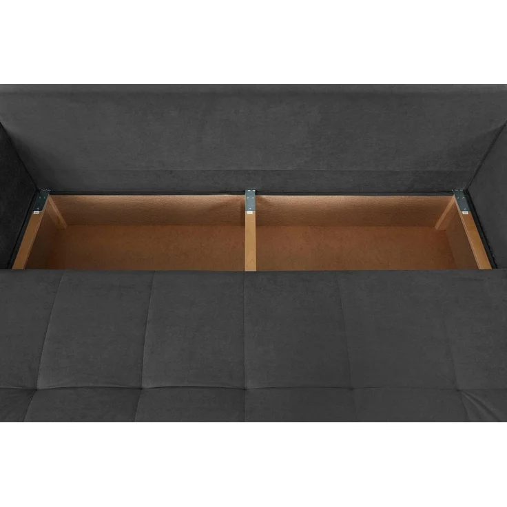 COLLECTION AB Schlafsofa Solar, Bettfunktion, Bettkasten, Federkern und loser Rücken- und Zierkissen – Bild 3