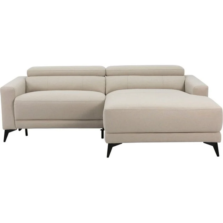 OTTO home Ecksofa LEWII, L-Form, 213 cm - elektr. Relaxfunktion, mit USB A/C-Anschluss. Federkern, verstellbaren Kopfstützen, Webstoff – Bild 4