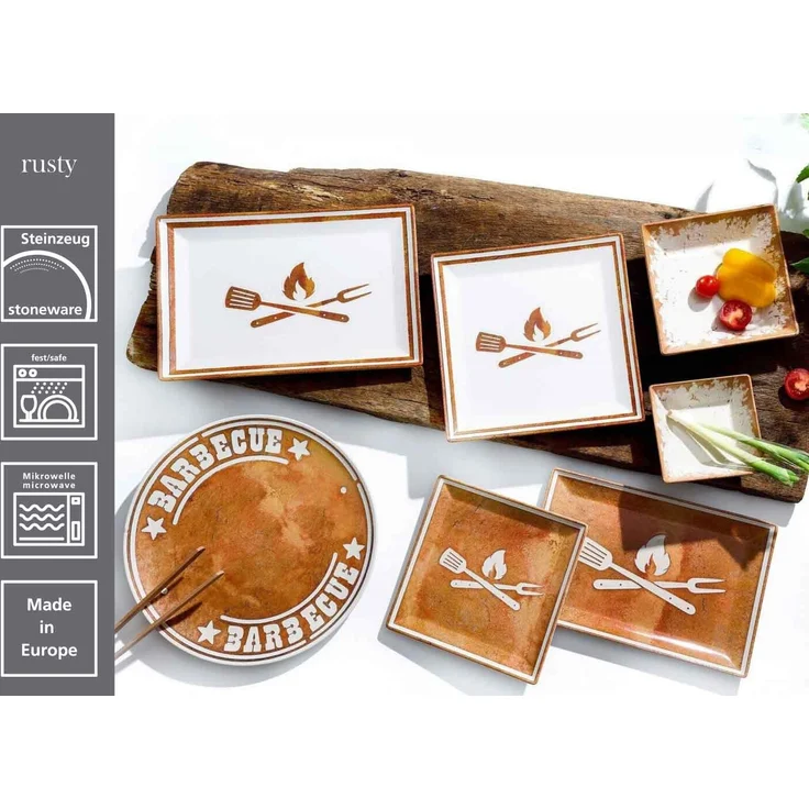Ritzenhoff & Breker Rusty Beilagenschale 13 x 13 cm 6er Set – Bild 2
