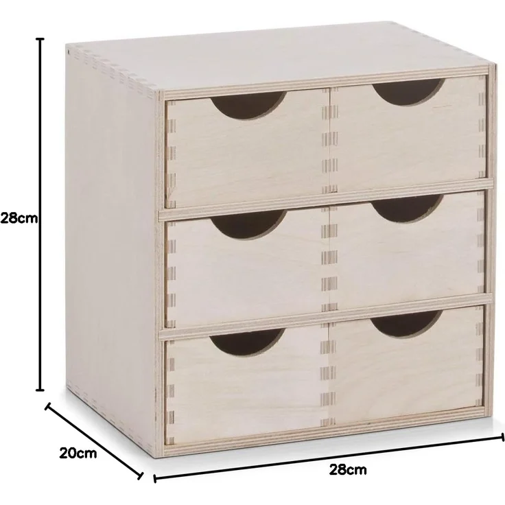 Zeller Present Schubladenbox, Breite 28 cm – Bild 7